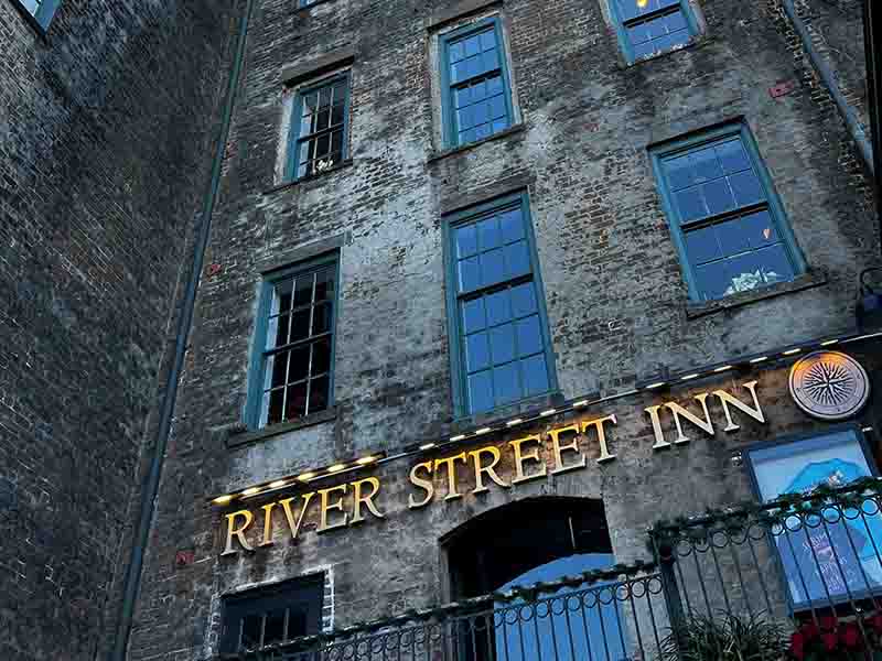 River Street Inn in Savannah, Georgia