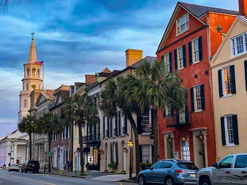 Street in Charleston, South Carolina 