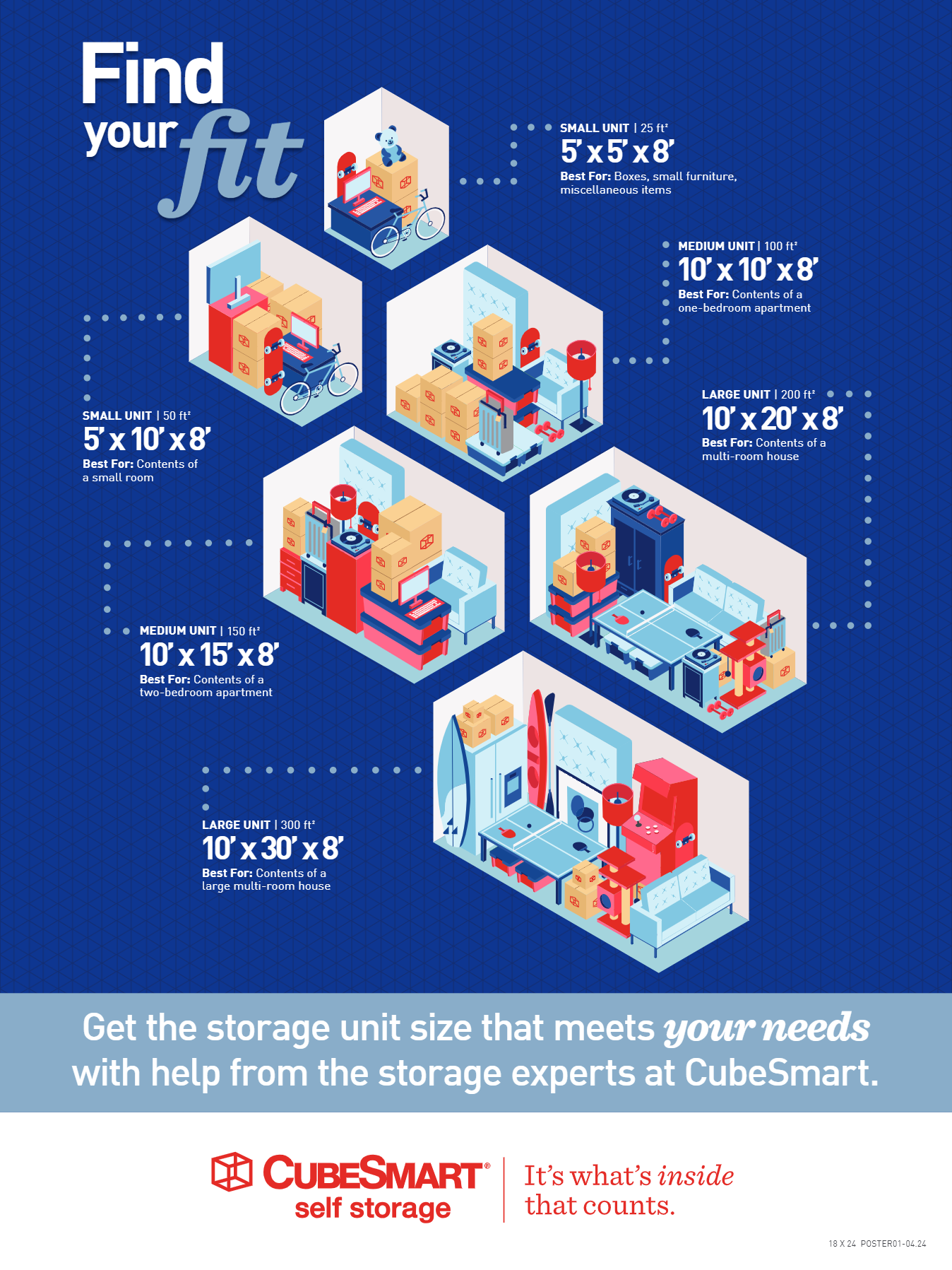 CubeSmart Find Your Fit