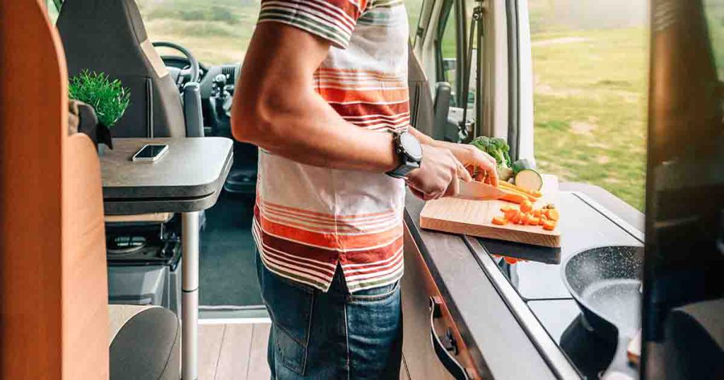 Cooking in RV