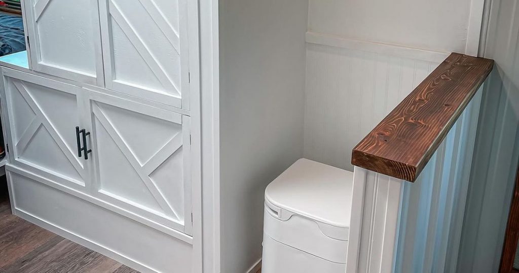 rollout toilet